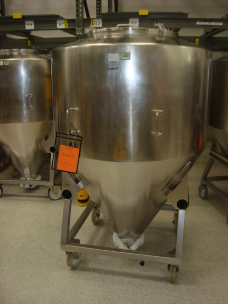 Image of Bohle Mobile 1400 Liter Capacity SS Tote